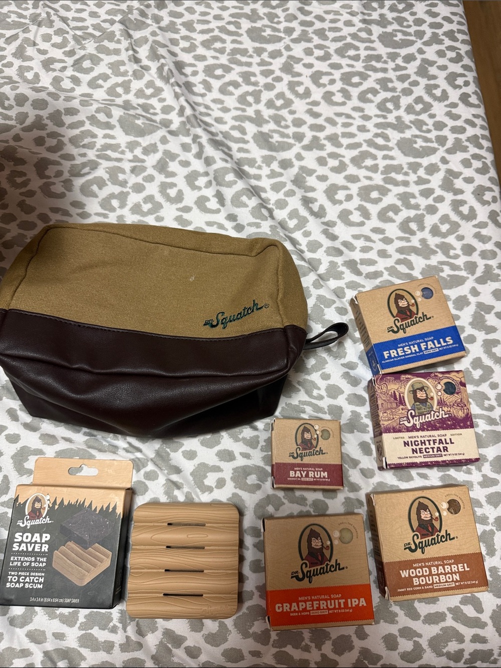 Dr squatch soap bundle kit